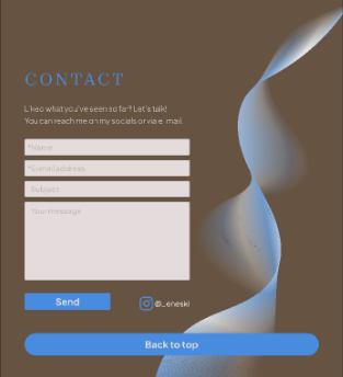 contact form design